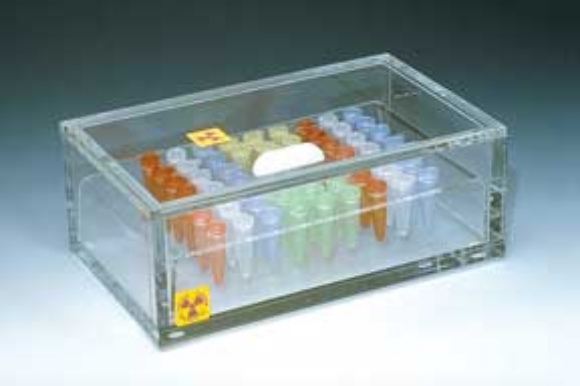 Picture of 2ml CryoVial x 48-place Beta Box With Nested Recessed Lid, 10-1/2"X5-5/8"X3-3/4"H