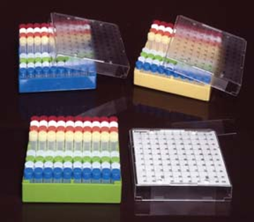 Picture of 100-place CryoBoxes™ - Freezer Storage Boxes (for 1-2ml)