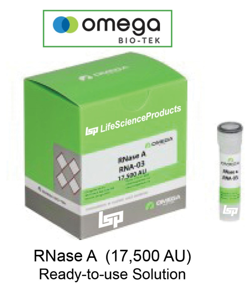 Picture of Omega Biotek RNase A (2.5ml, 17,500AU) - Ready-to-use Solution