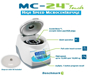 Picture of Benchmark MC-24 Touch High Speed Microcentrifuge with COMBI-Rotor (Optional 5ml Rotor & Adapters)