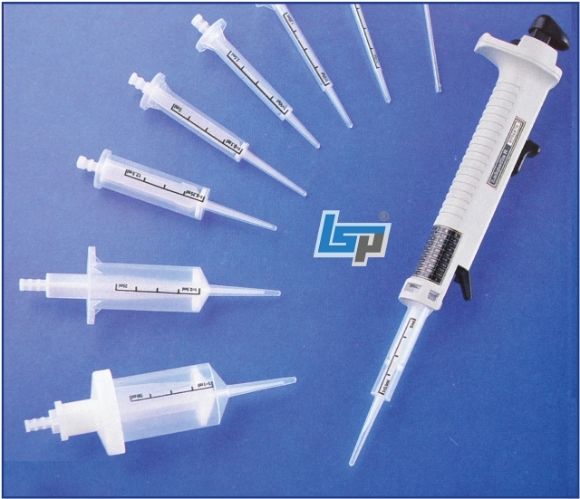 Picture of Repeating Pipettors, and RepeaTips™ BioFree Combi-Syringe Dispenser Tips