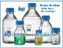 Picture of GLASS BOTTLE - Model 3000, Hybex™ Glass Media Storage Bottles with GL32 & GL45 ScrewCaps