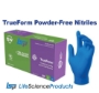 Picture of EcoTek TrueForm™ TF-95RB, 3.1mil palm, Biodegradable Powder-Free Exam Nitrile Gloves, Dry Core Technology, 10x100/case, 1000/case 