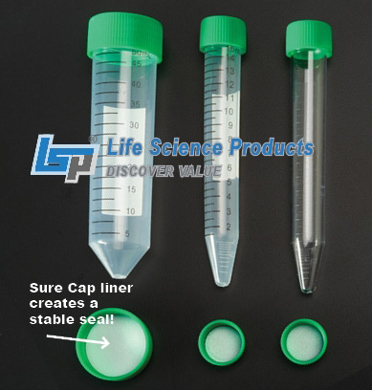 CELLTREAT Flip Top and Snap-Pop Centrifuge Tubes. Life Science Products