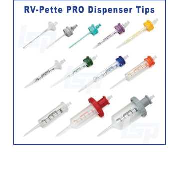 Picture of RV-Pette Pro™ Repeating Dispenser Syringe Tips, Non-Sterile & Sterile, 100/pack