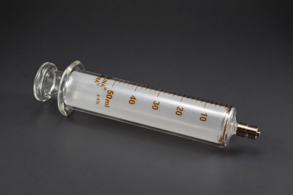 Seringue verre borosilicate - cône luer-lock métal 100 ml