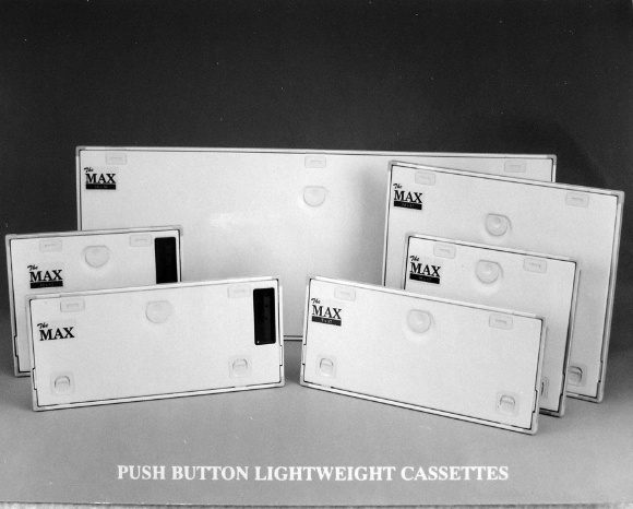 Picture of 10"x12", X-Ray Film Aluminum Cassette, Push Button Type