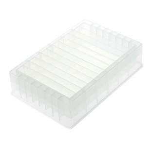 Picture of Multiple Cavity Reagent Resérvoir, 12 Well, Trough Bottom, PP,  Non-sterile, 5/bag, 25/case