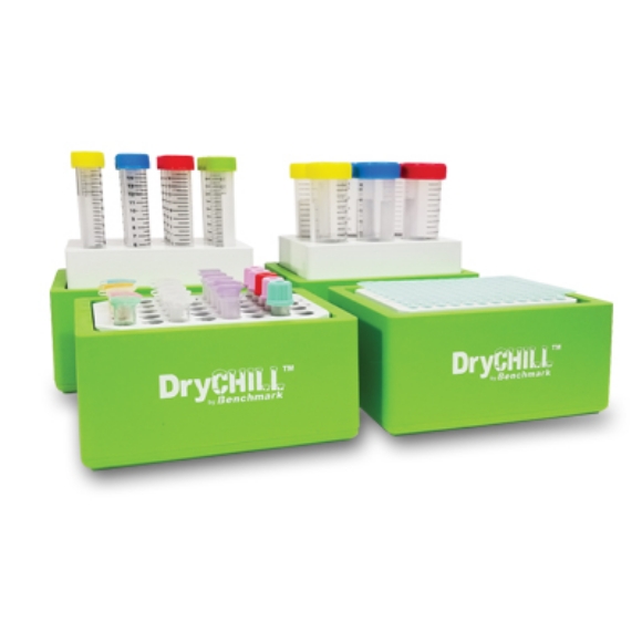 Picture of 4 tube sizes - DryChill™ Ice-Free Cooling Tube Blocks