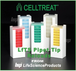 Picture of Non-Sterile LTS·style, 200µL Extended Length Pipettè Tips, Reloads 10x96/pack, 960/pack