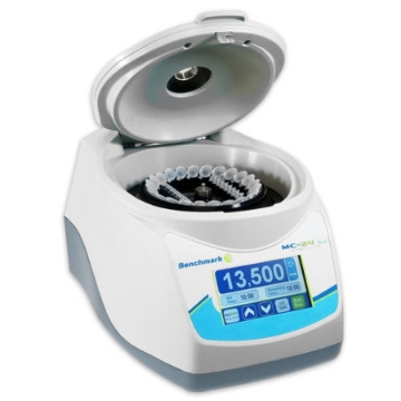Picture of Benchmark MC-24 Touch High Speed Microcentrifuge with COMBI-Rotor (Optional 5ml Rotor & Adapters)